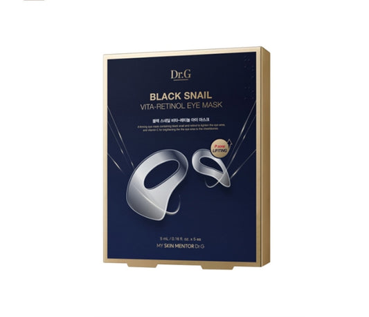 [DR.G] Black Snail Vita-Retinol Eye Mask - 5EA