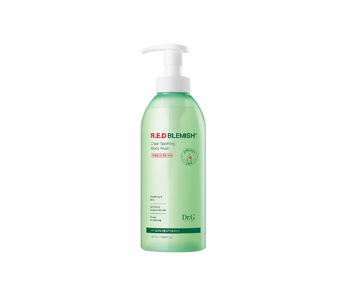 [DR.G] R.E.D Blemish Clear Soothing Body Wash - 480ml