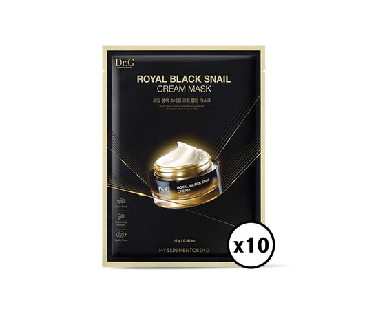 [DR.G] Royal Black Snail Cream Mask - 10EA