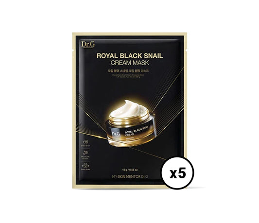 [DR.G] Royal Black Snail Cream Mask - 5EA