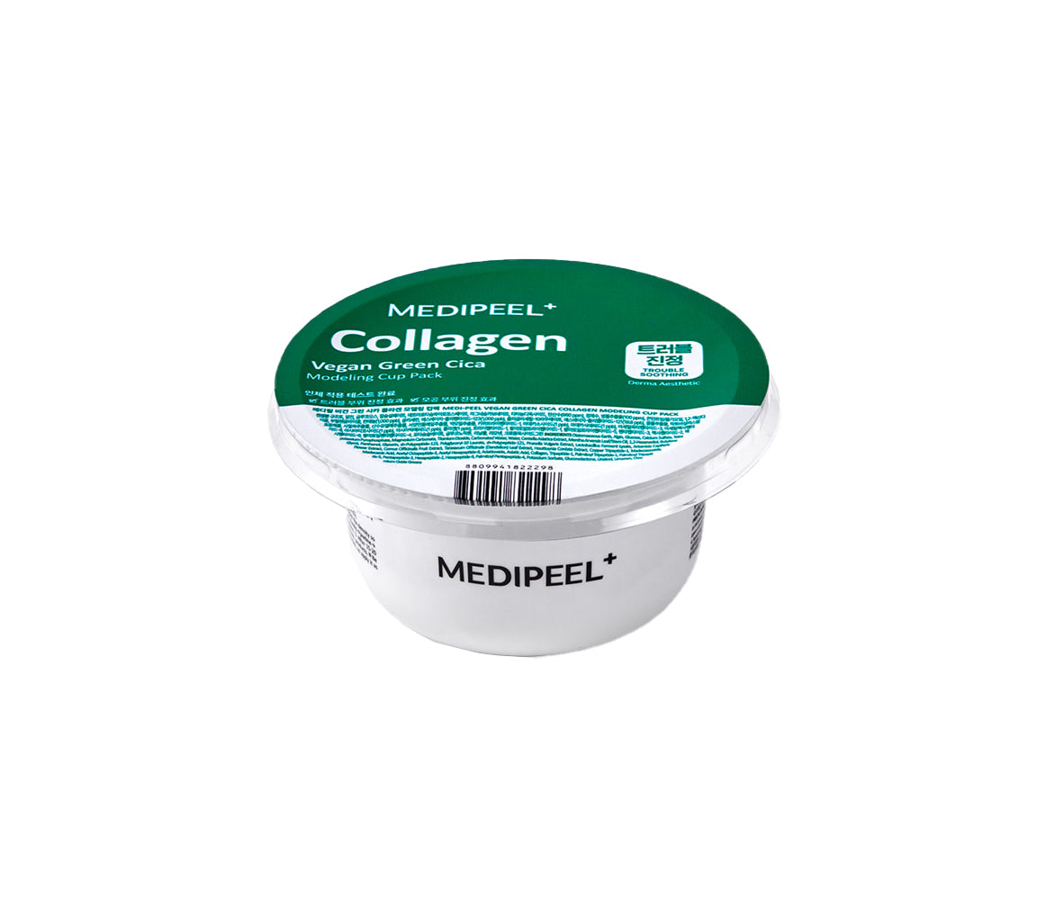 [MEDIPEEL+] Vegan Green Cica Collagen Modeling Cup Pack - 28g
