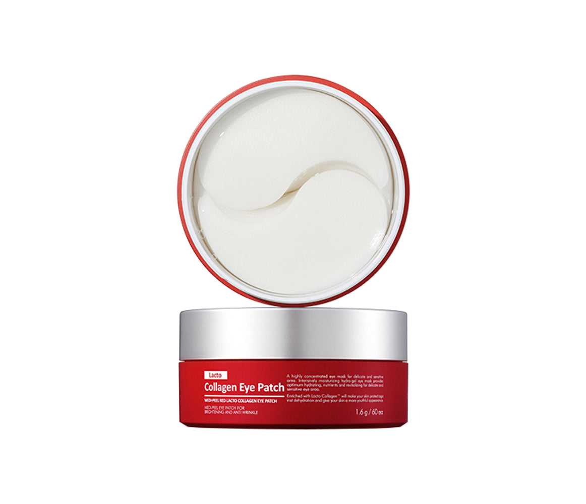 [MEDIPEEL+] Red Lacto Collagen Eye Patch - 96g (1.6g x 60pads)